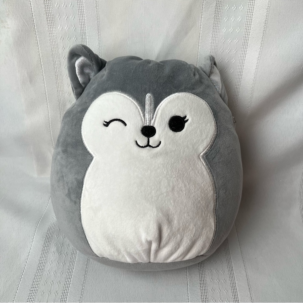Squishmallow Plush Boys Girls 8 Inch Heidi Husky Dog Stuffed Pillow Toy Kellytoy